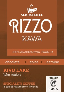 RIZZO KIVU LAKE; Kawa Ziarnista 0,25 kg; Specility; Rwanda